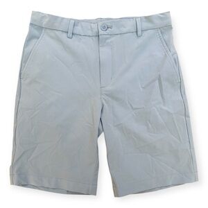 Light Blue Men's Flat Front Shorts
